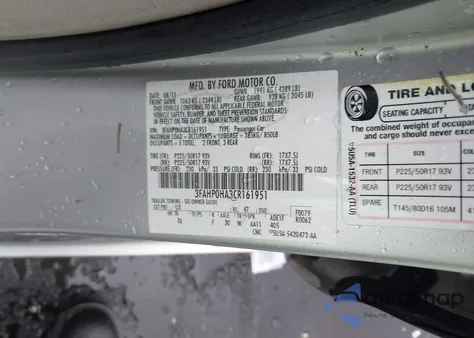 2012 Ford Fusion Se from USA, damaged, VIN 3FAHP0HA3CR161951